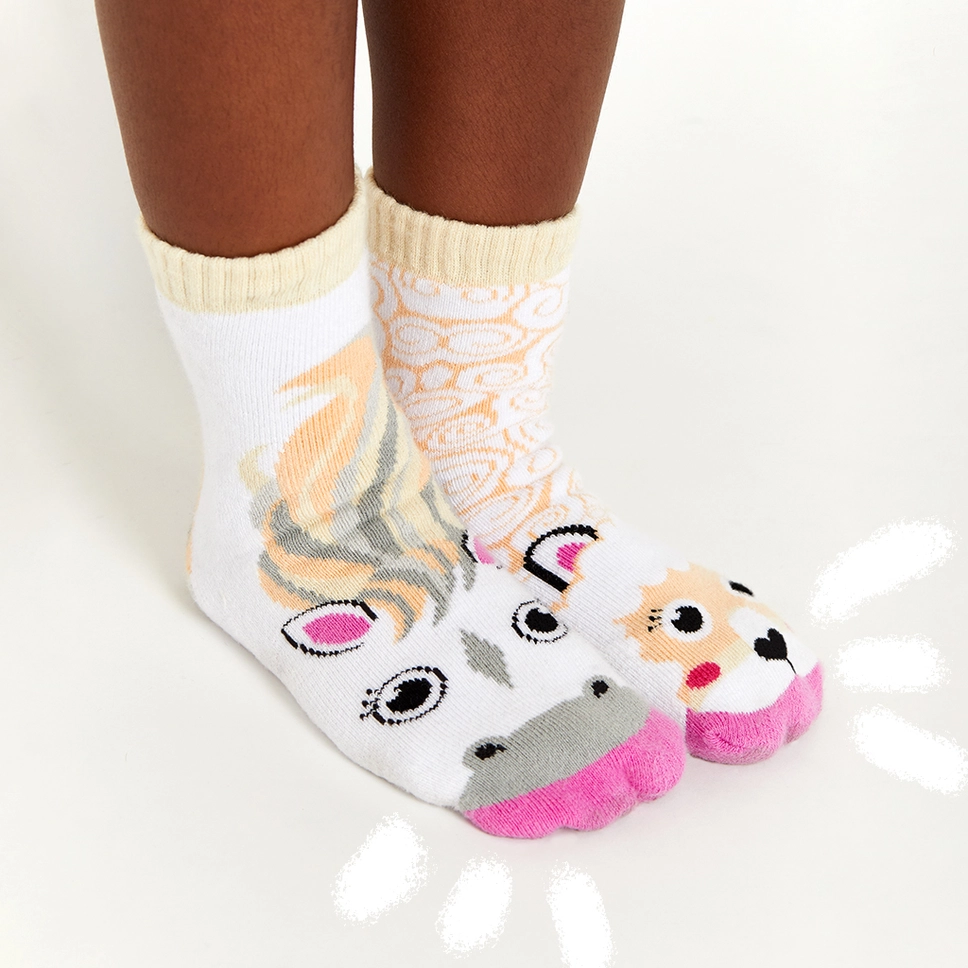 Pals Kids Socks Horse Alpaca