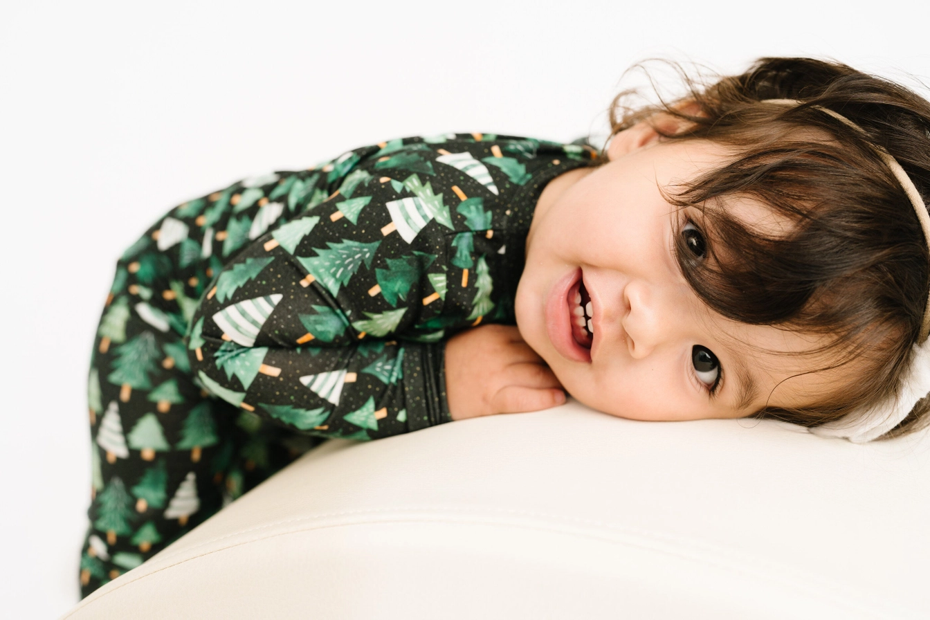 Kids Evergreen Bamboo Pajamas