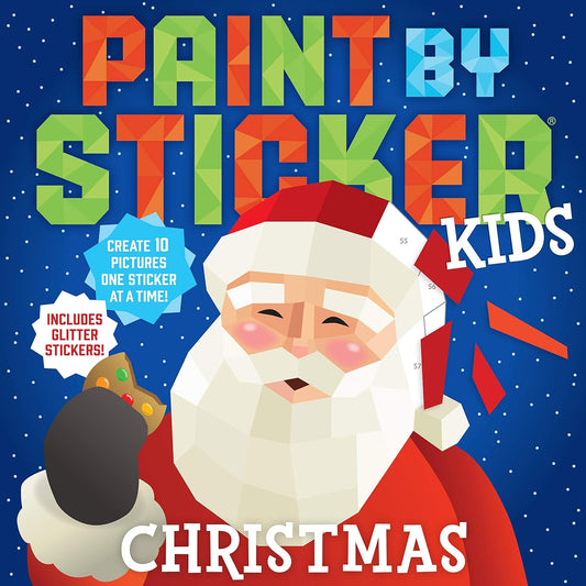 Paint By Sticker Christmas Book