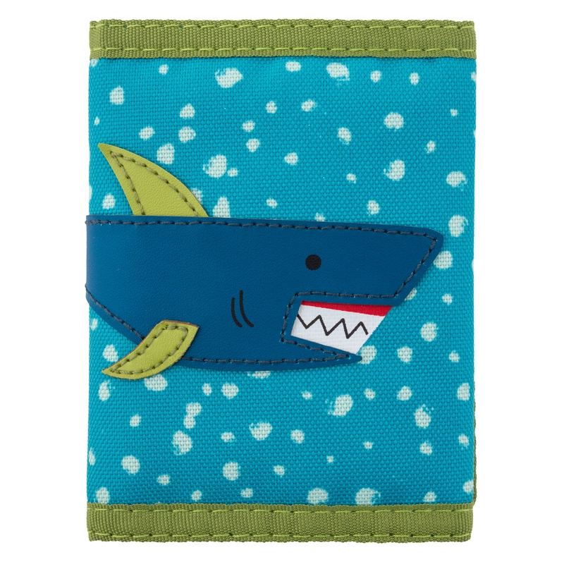 Kids Wallet - Shark Blue