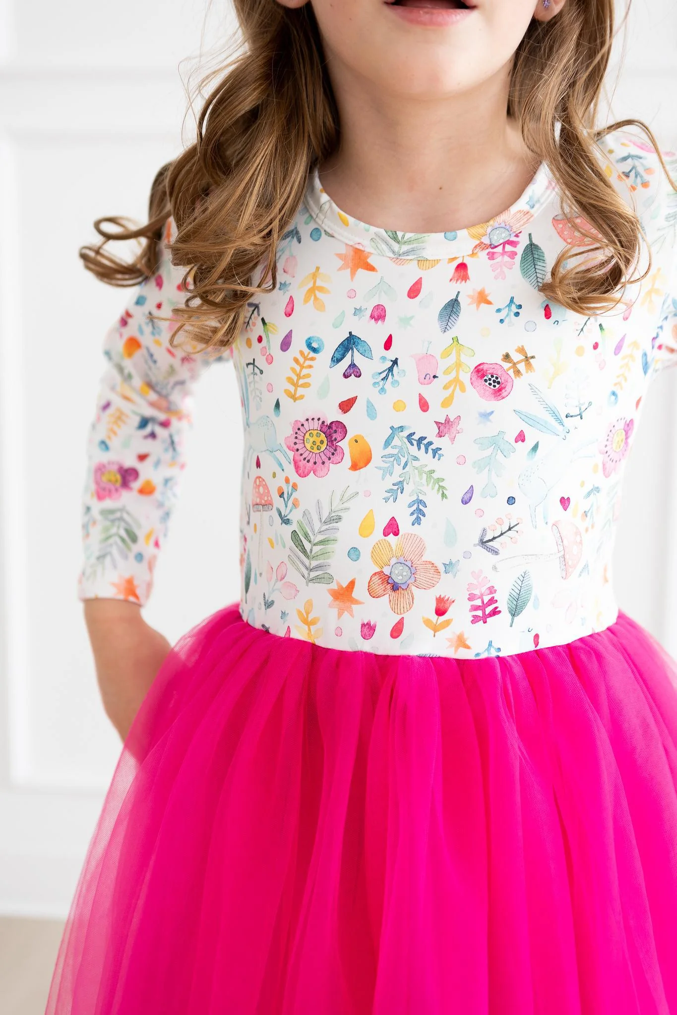 Girls Woodland Garden Tutu Dress