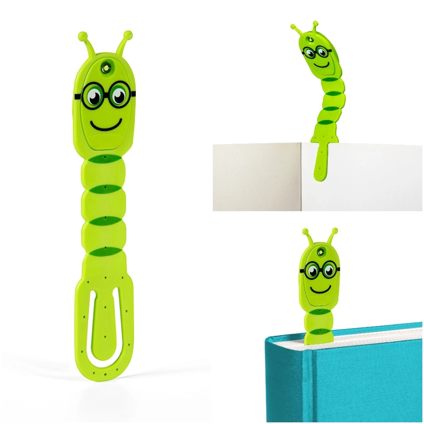Flexilight Bookworm Green Book Light