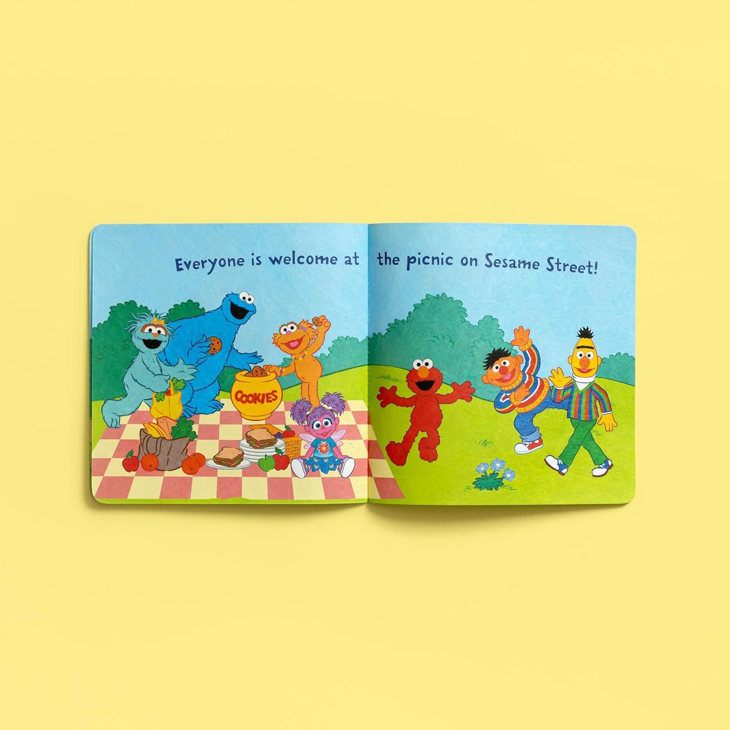 Cookie Monster Finds A Snack Indestructibles Book