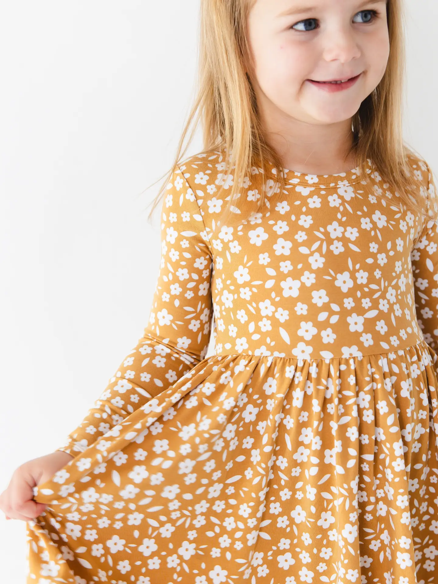 Girls Honey Blooms Bamboo Dress