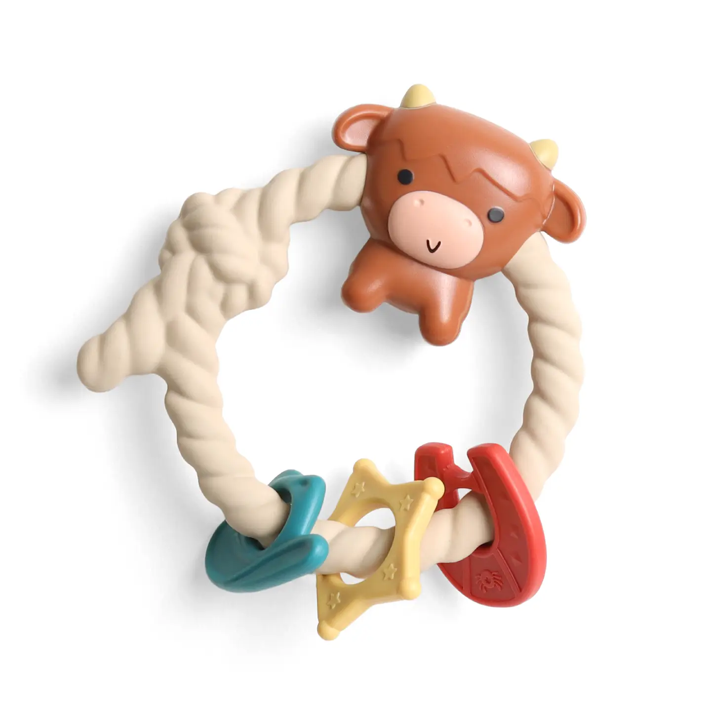 Ritzy Rattle Highland Cow Teether