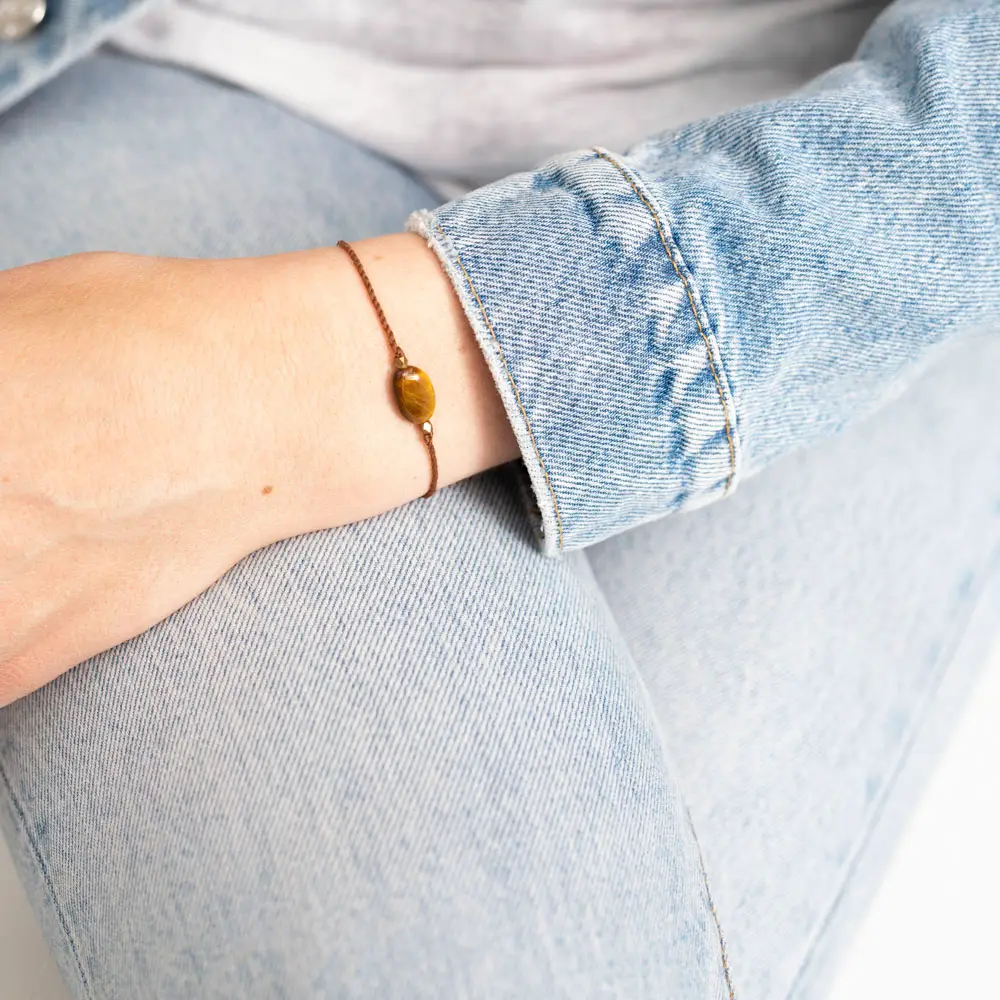 Tiger Eye Gemstone Bracelet