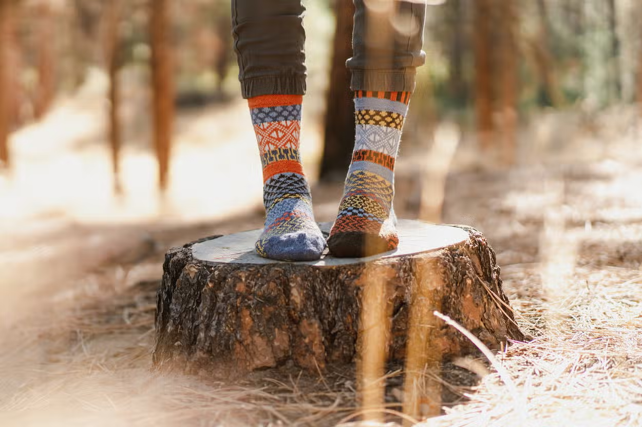 Ponderosa Wool Crew Socks