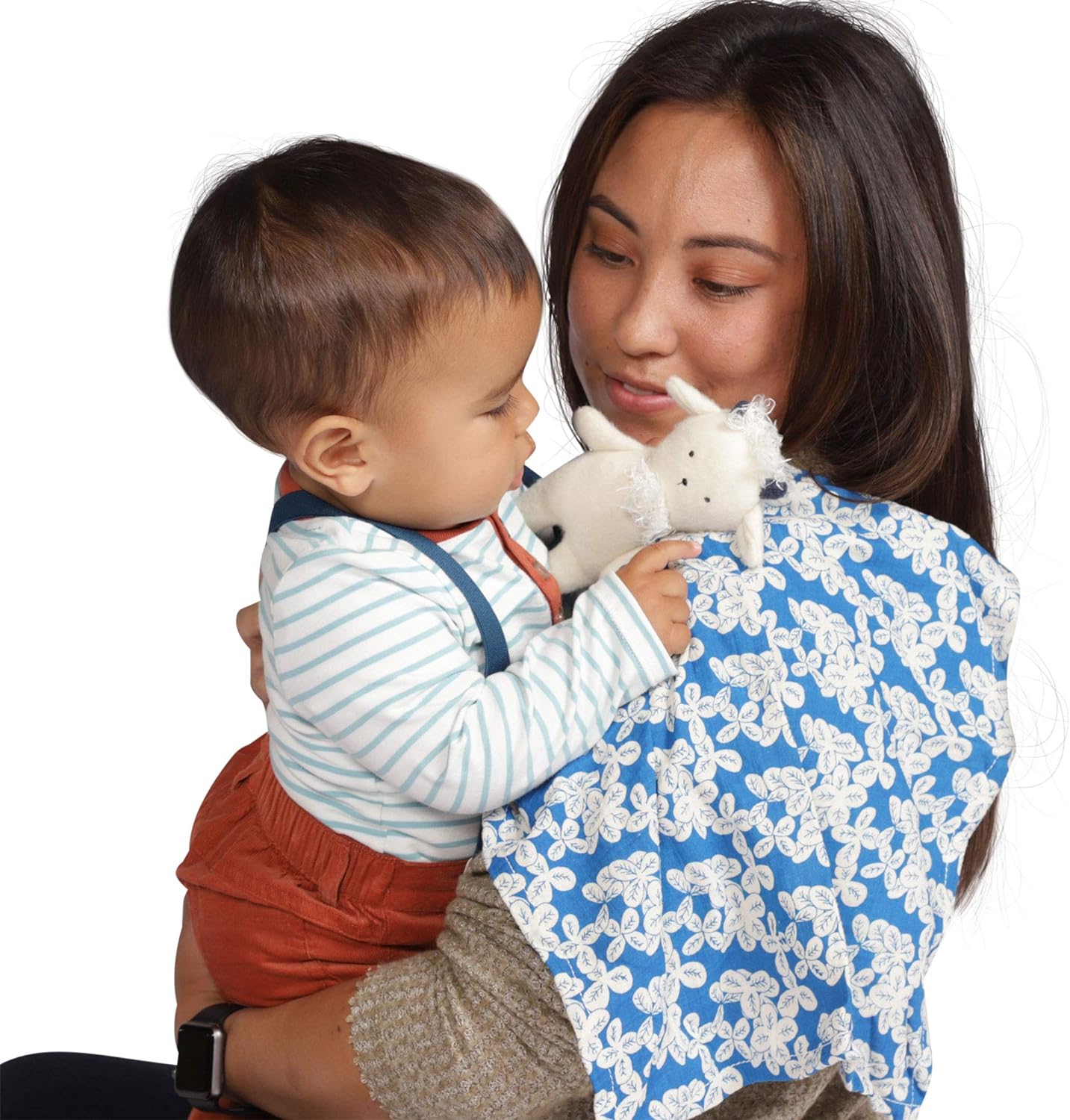 Goat Rattle + Burp Cloth