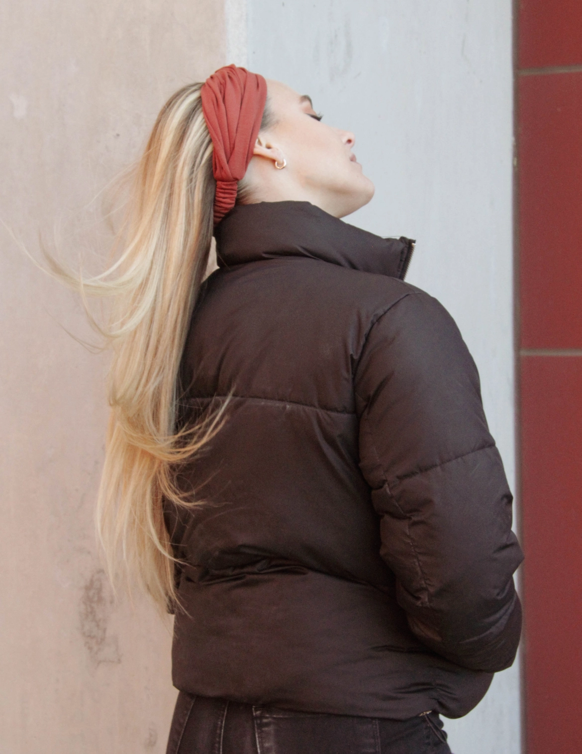 Terracotta Twist Wide Headband