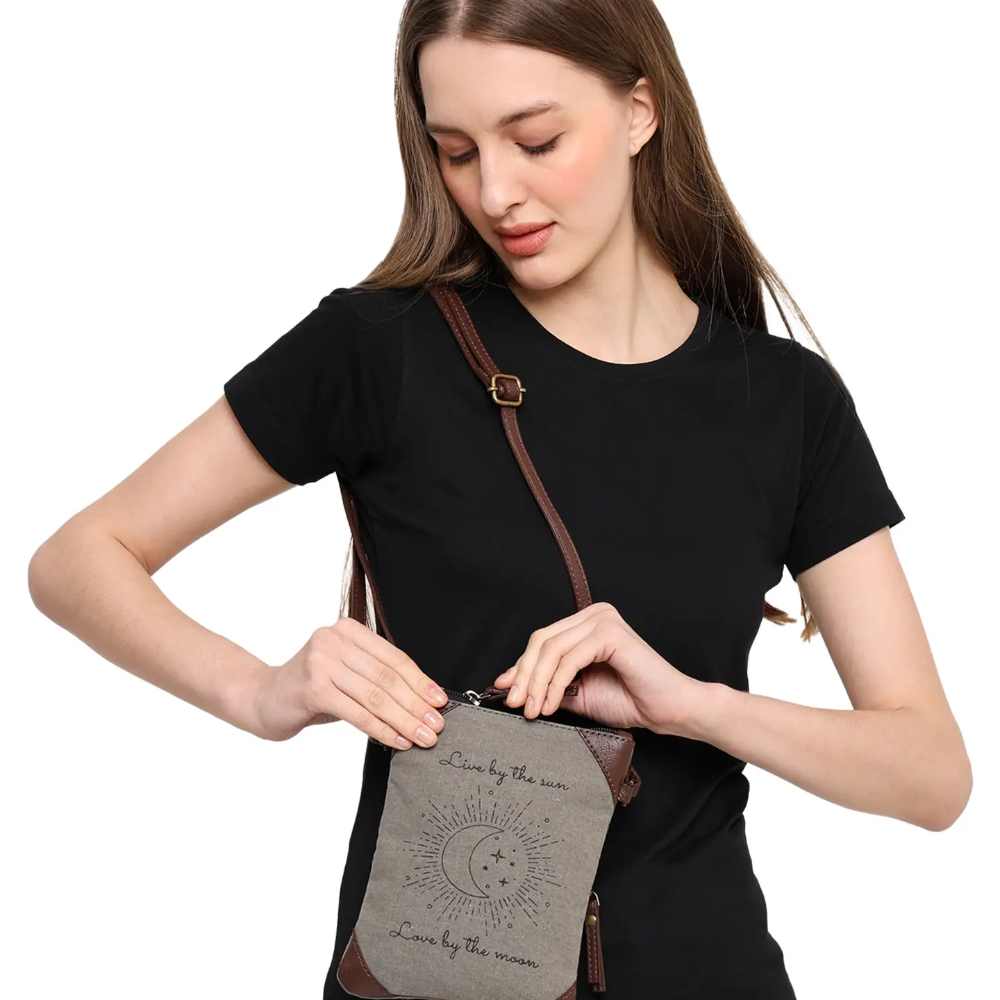 Live By the Sun Crossbody Bag