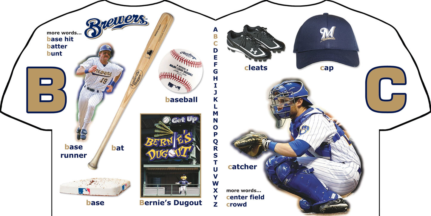 Milwaukee Brewers ABC Board Book