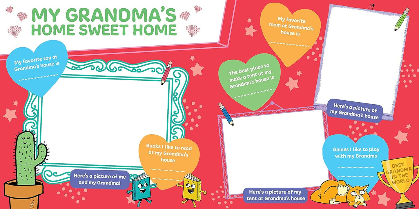 My Sleepover At Grandma's House Activity Book