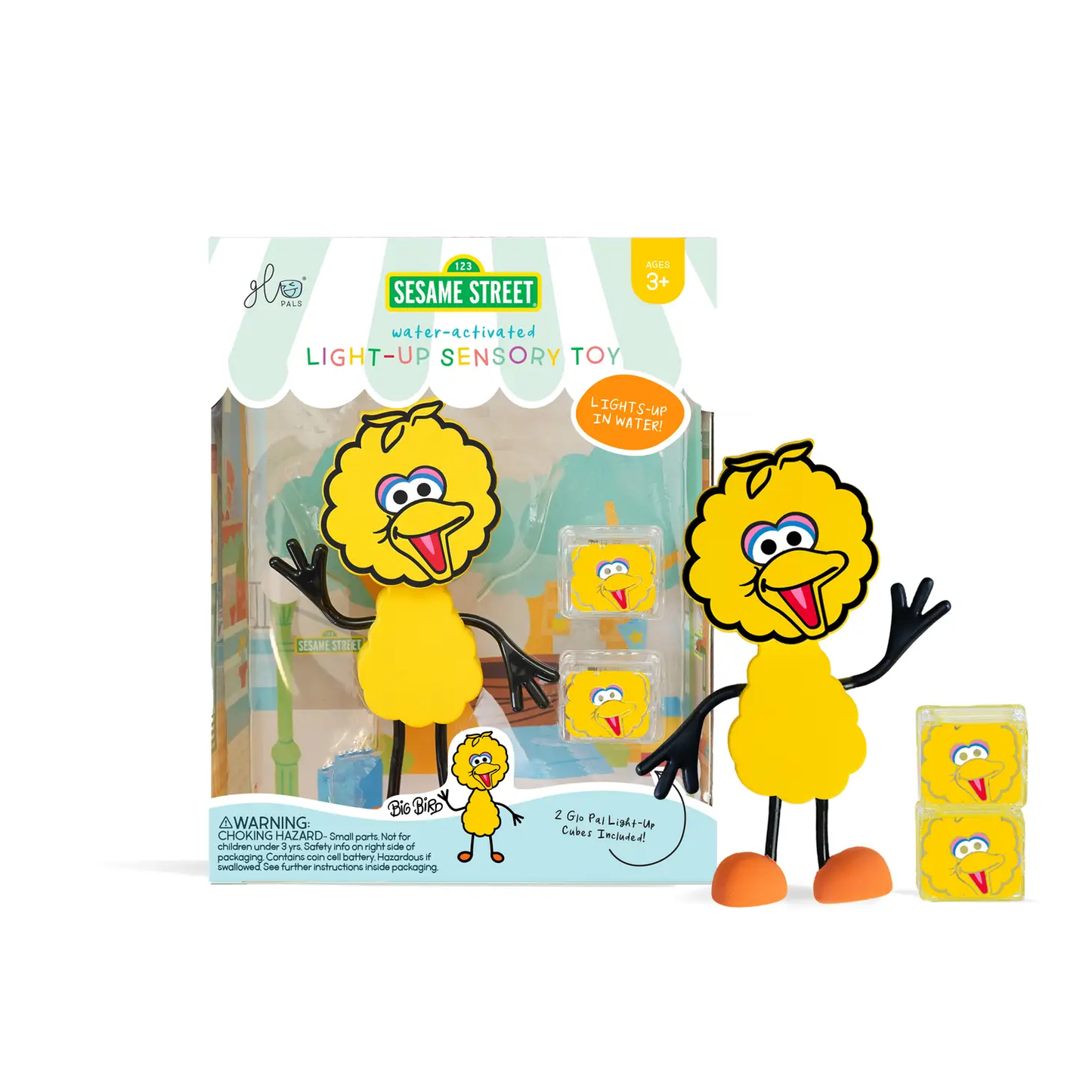 Glo Pal Big Bird Bath Toy