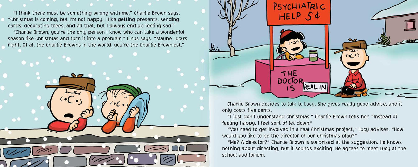 Charlie Brown Christmas Book