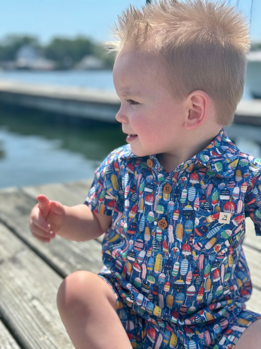 Baby Molokai Buoys Romper