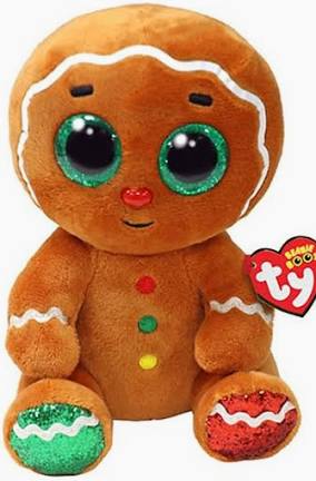 Crumble Gingerbread Beanie Toy