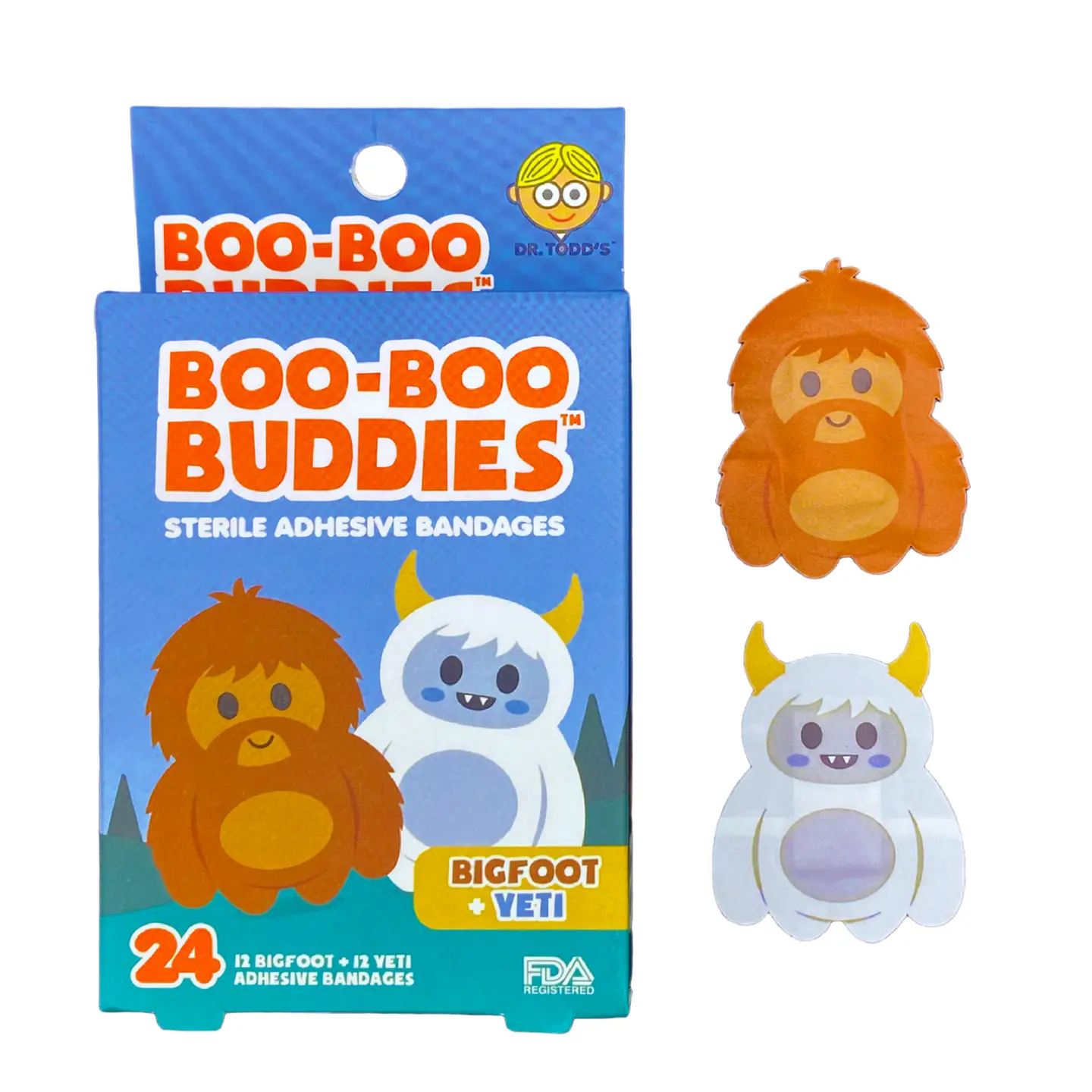 Boo-Boo Buddies Adhesive Bandages