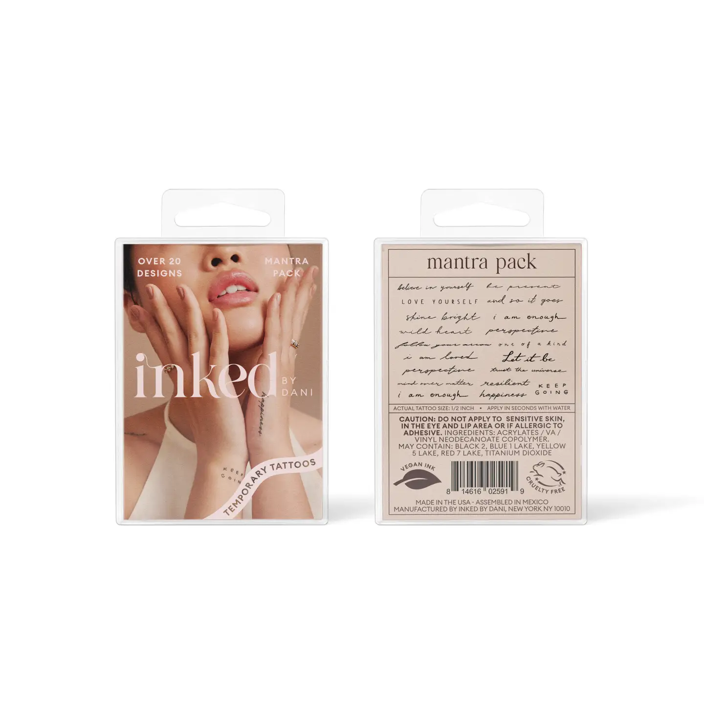 Temporary Tattoo Pack