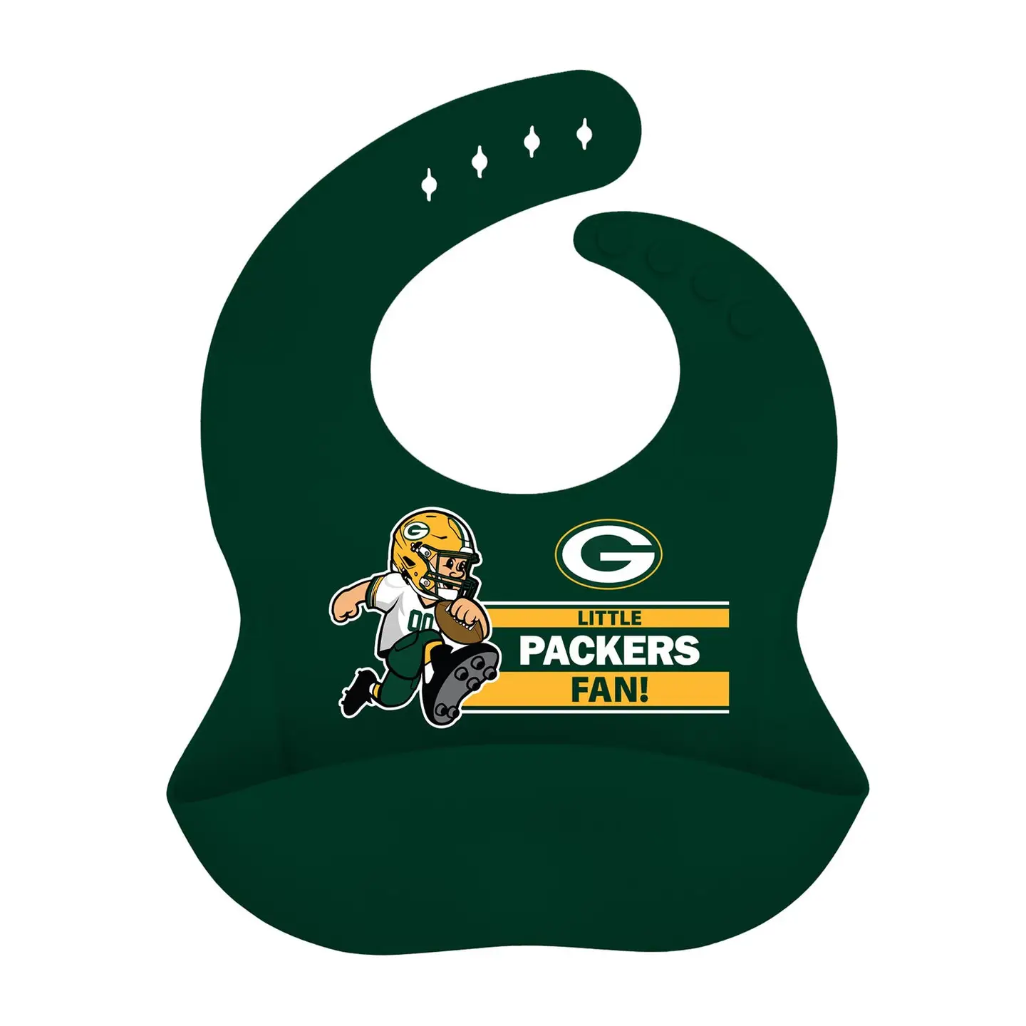 Green Baby Packers Bib