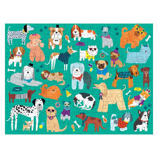 Cats & Dogs Double-Sided Puzzle