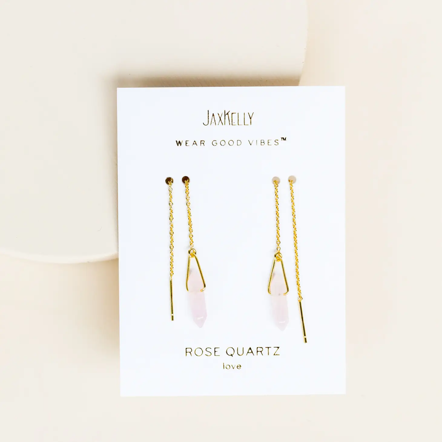 Gemstone Threaders Rose Quartz