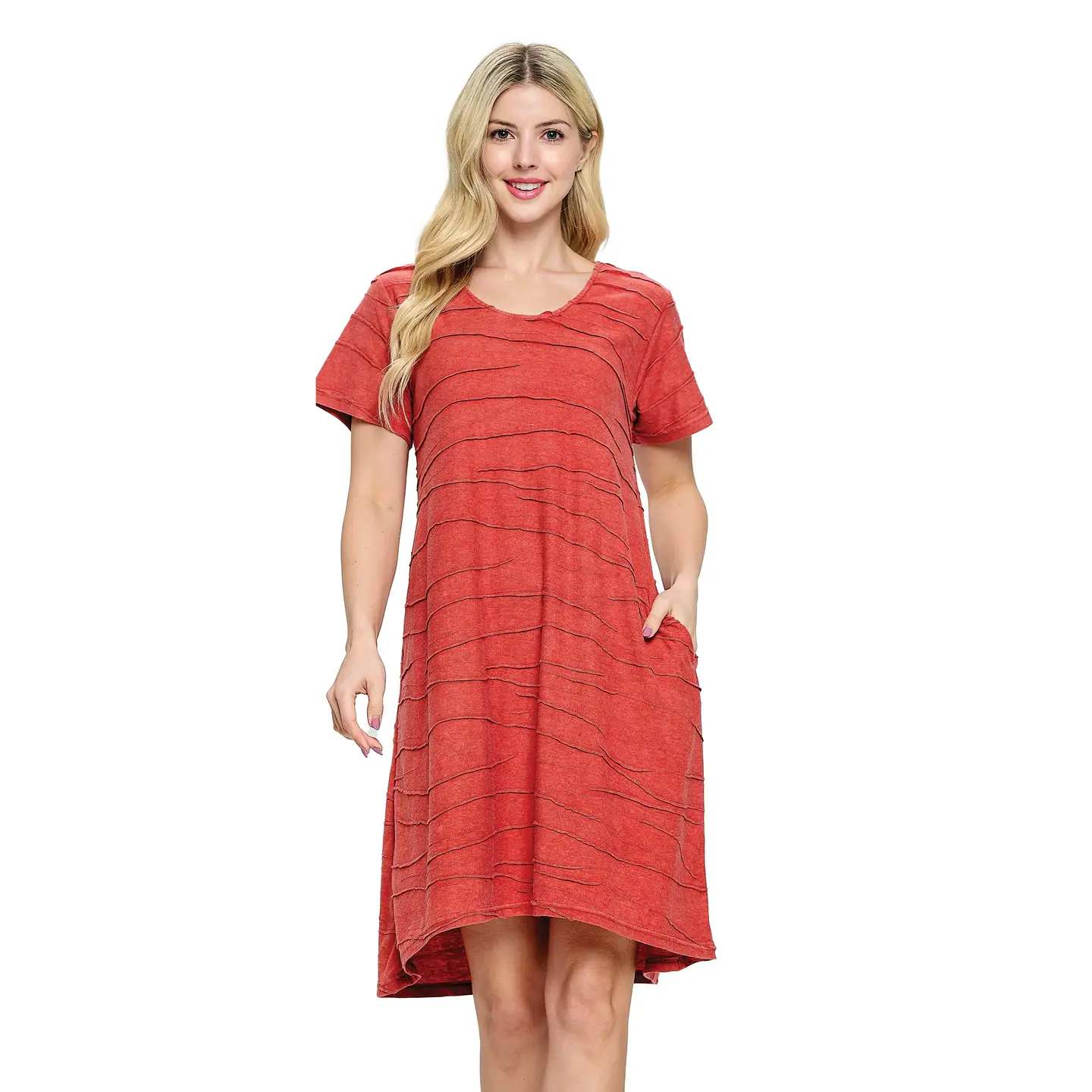 Boho Stitch Fabric Dress