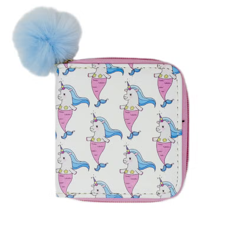Girls Wallet Mermaid Unicorn