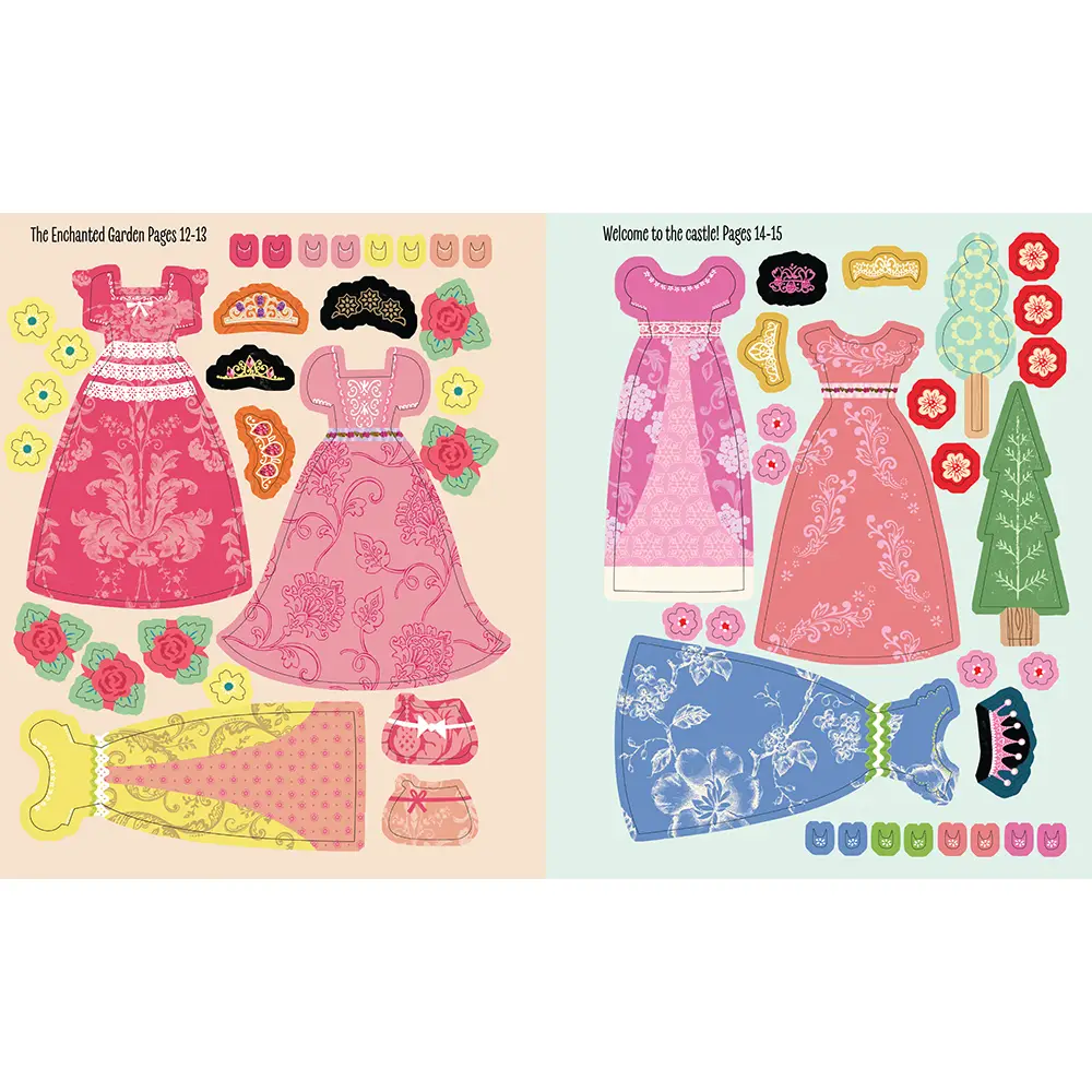 My Sticker Dress-Up Princesses