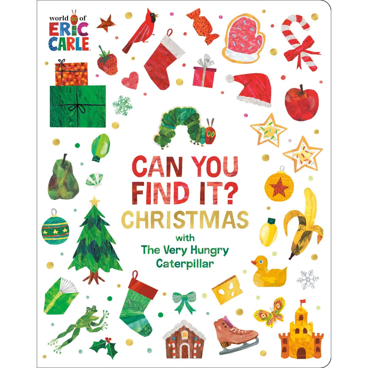 Can You Find It? Xmas Very Hungry Caterpillar Book