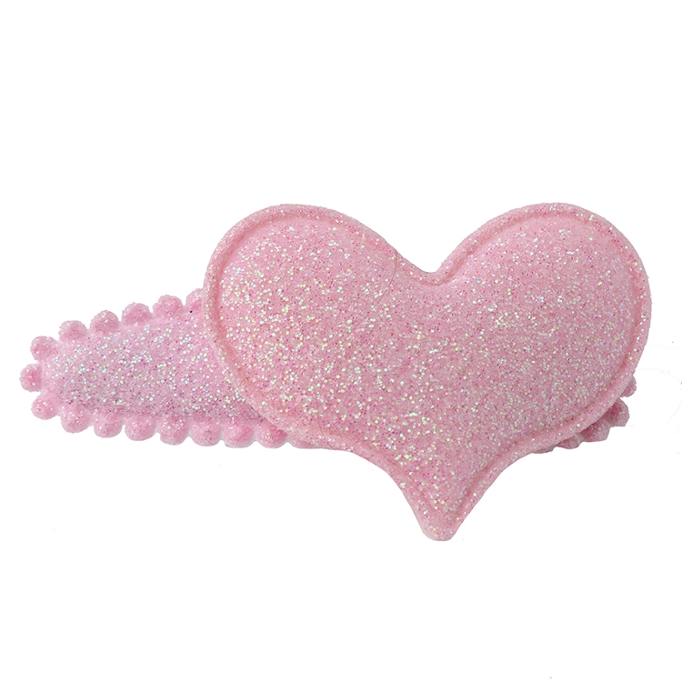 Puffy Heart Girls Hair Clip