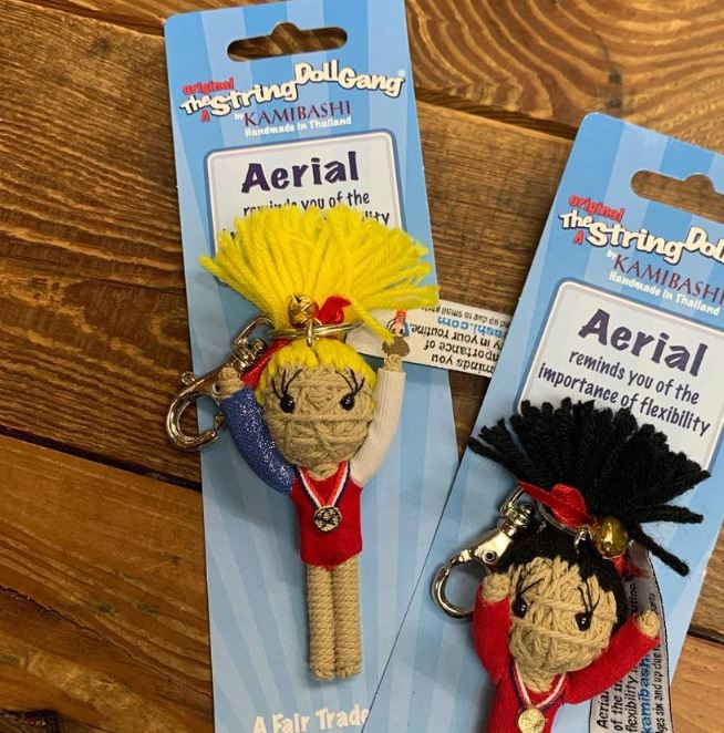Aerial String Doll Keychain