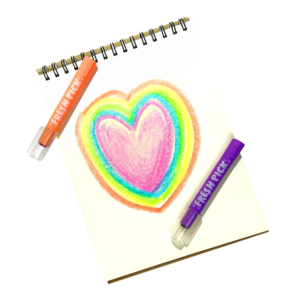 Fresh Pick Apple Scented Gel Crayons