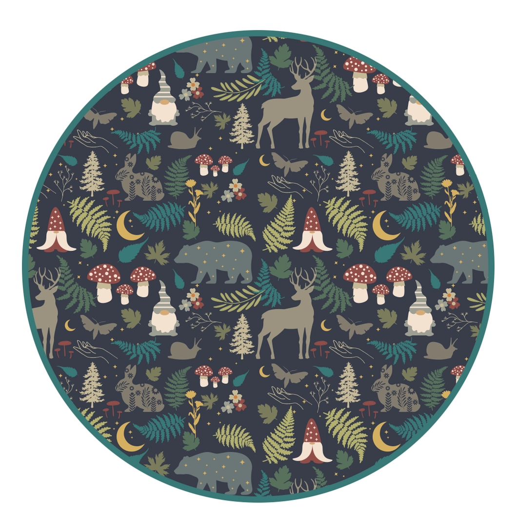 Luxury Bamboo Blanket Swaddle - Night Forest