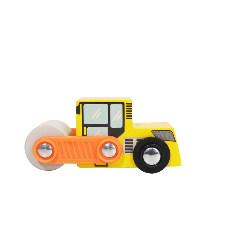 Wooden Construction Vehicles Set