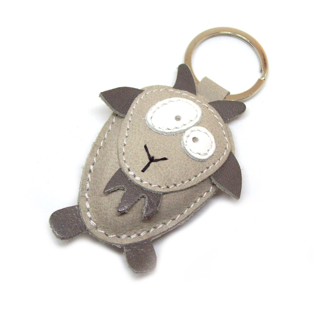 Goat Leather Keychain