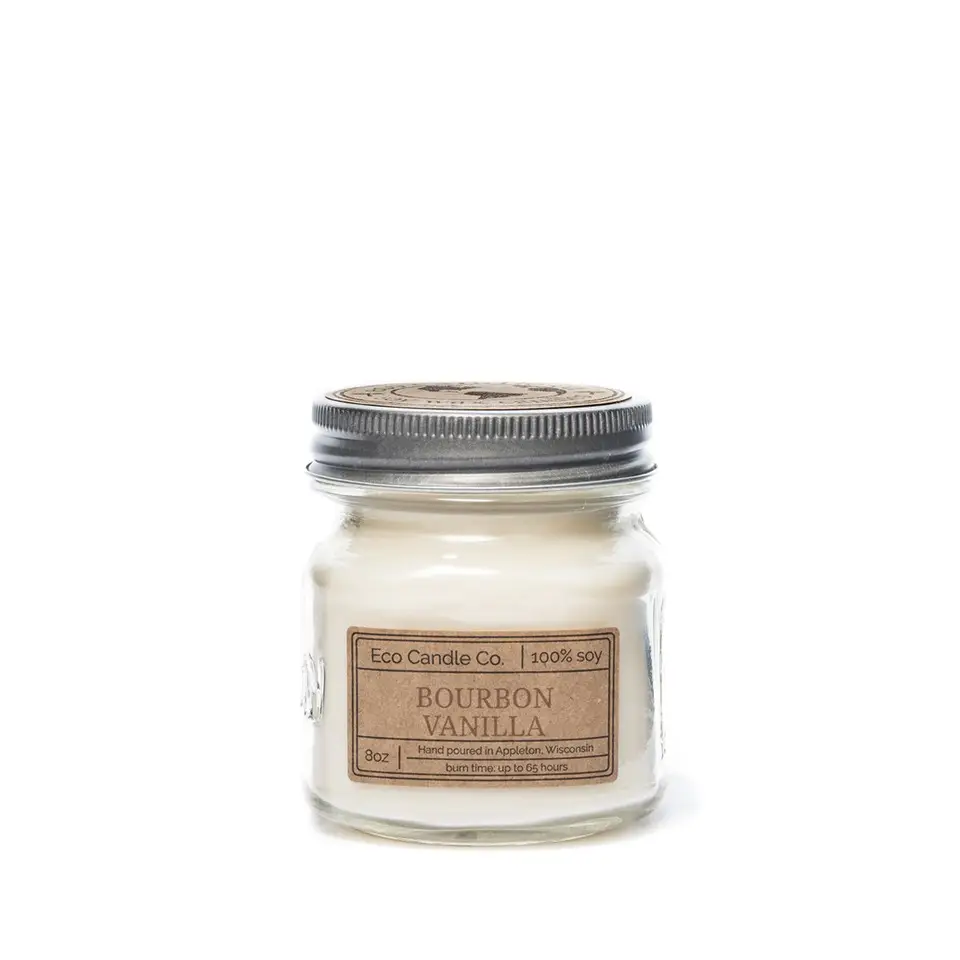 Mason Candle Bourbon Vanilla