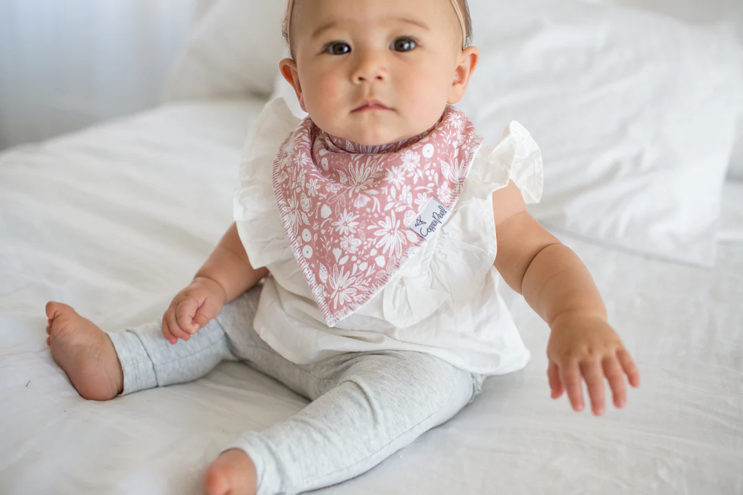 Olive Baby Bandana Set 4pk