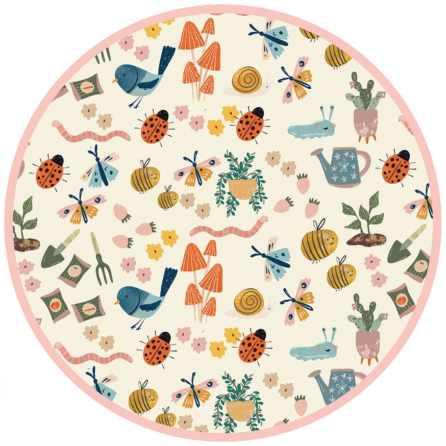 Bamboo Baby Pajamas - Garden Friends