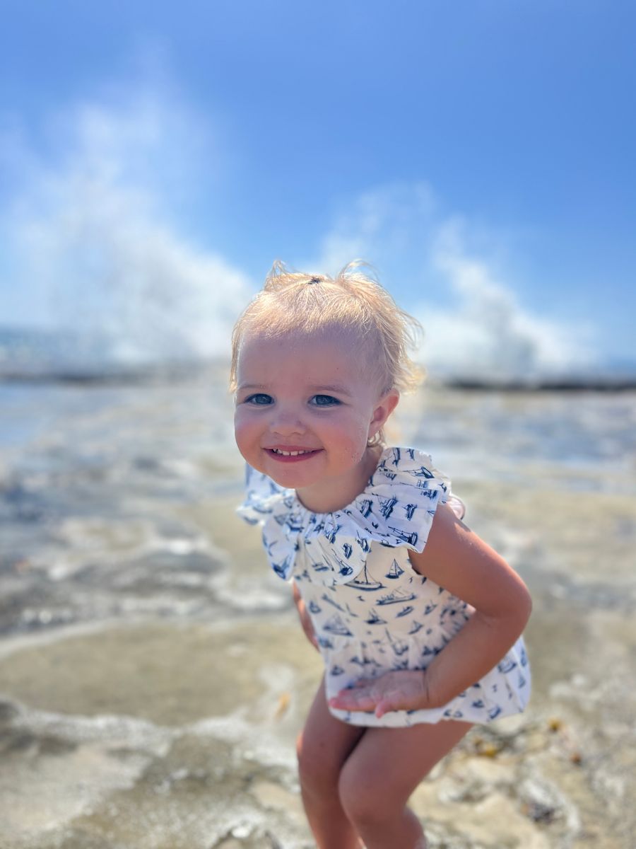 Baby Maya Nautical Boats Bubble