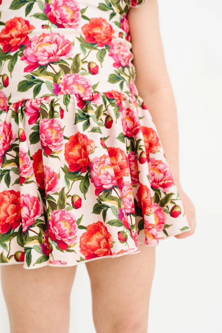 Girls Tatum Floral Swim Dress