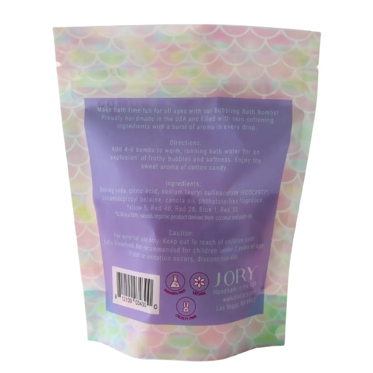 Mermaid Bubble Bath Bombs