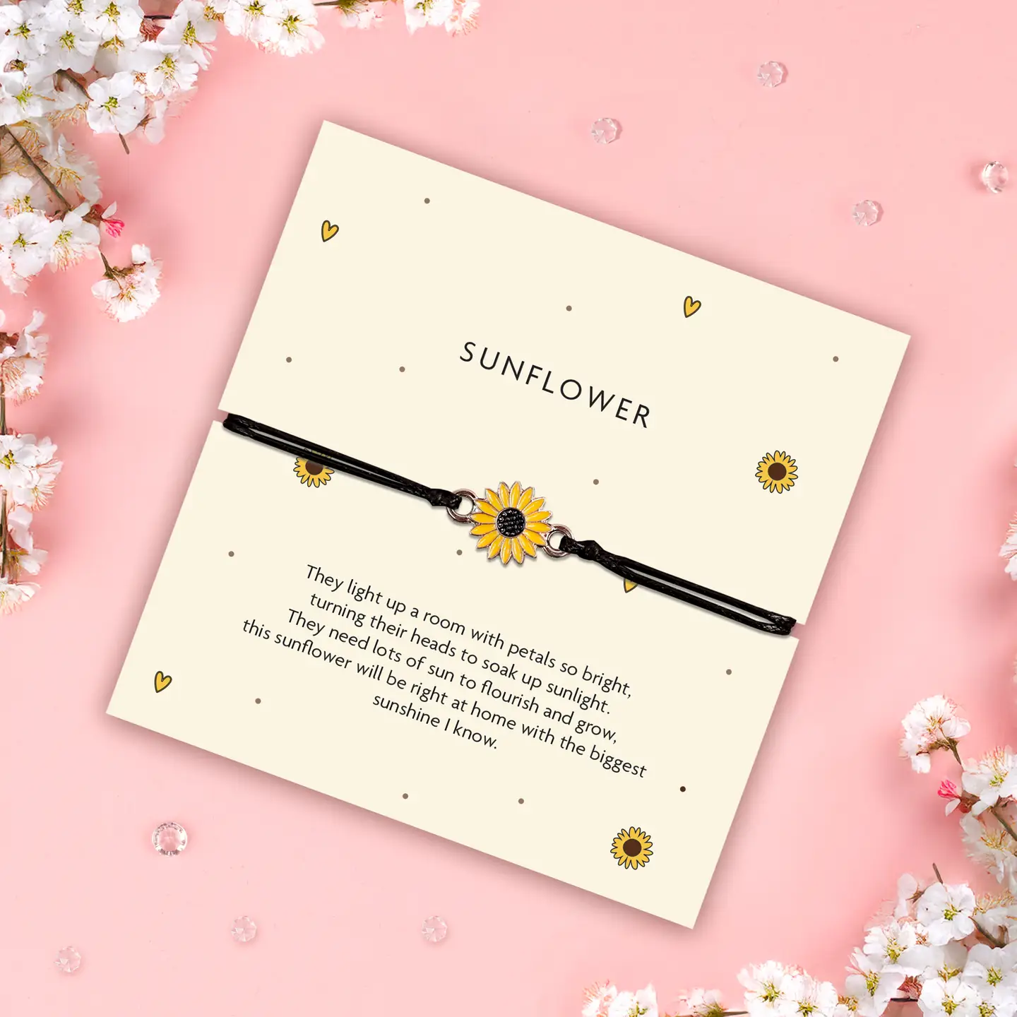 Sunflower Wish Bracelet