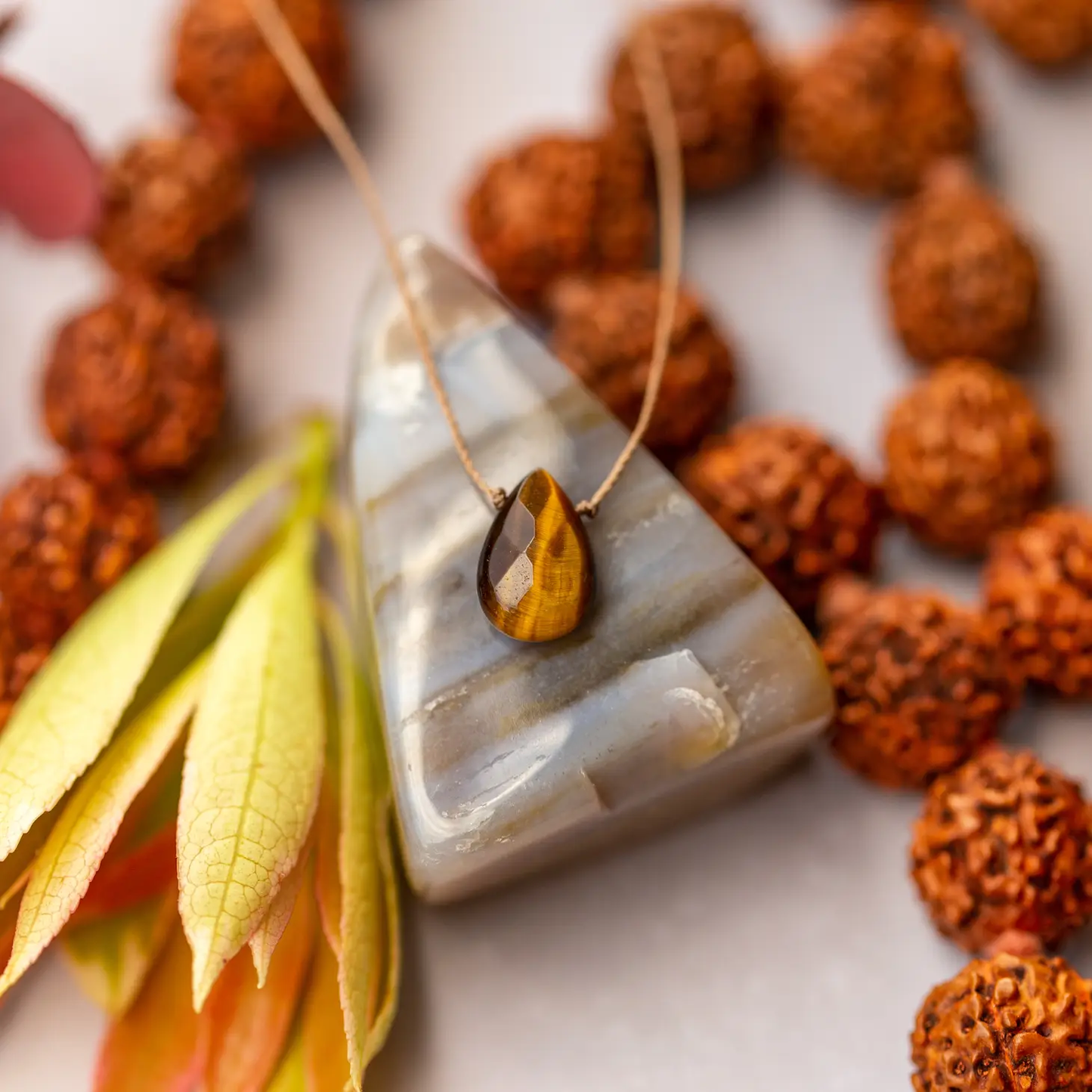 Soul Full Necklace - Tiger Eye for Empowerment