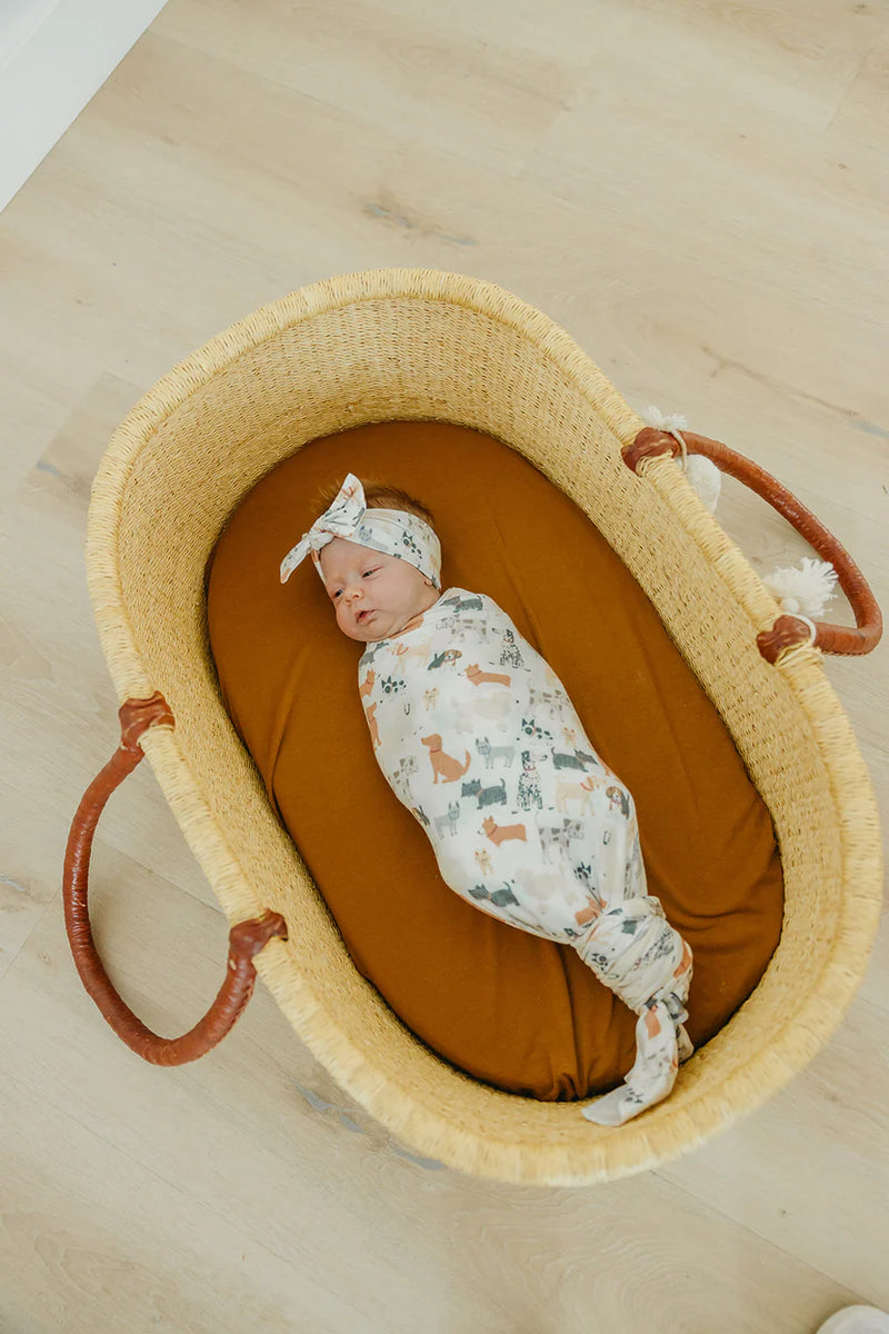 Rufus Knit Swaddle Blanket