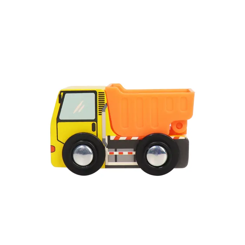 Wooden Construction Vehicles Set