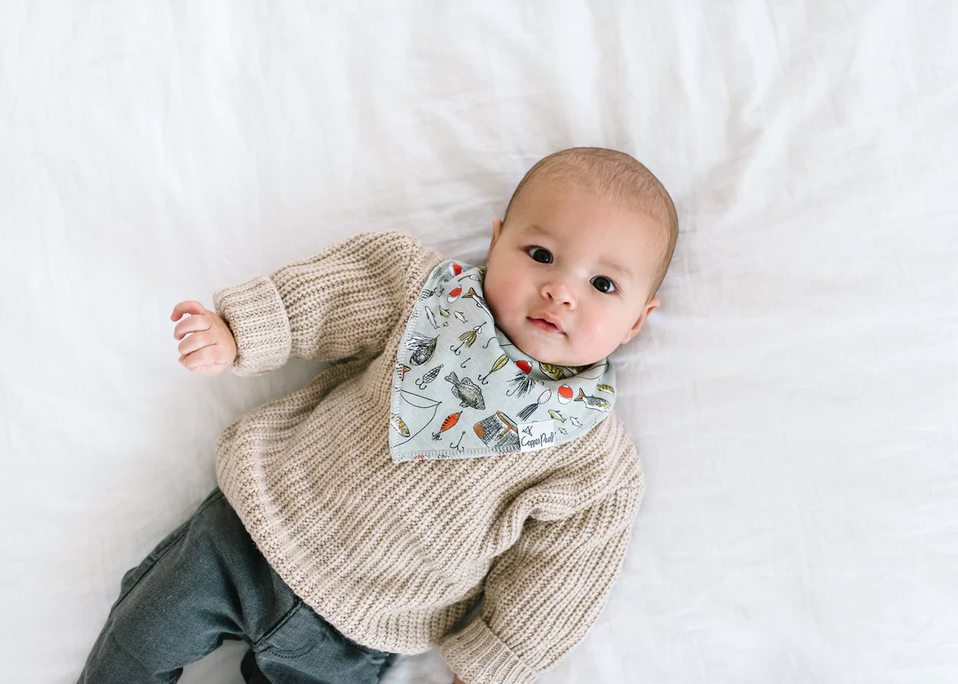 Lumberjack Baby Bib Set 4pk