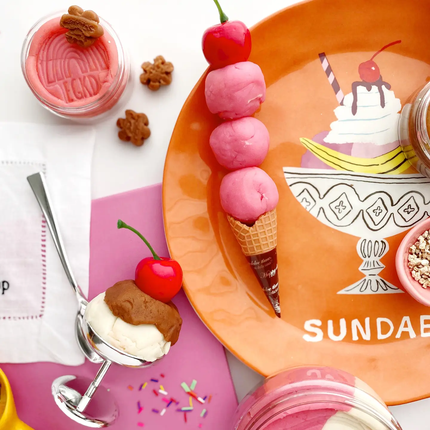 Dough Play Pack: Ice Cream Sundae