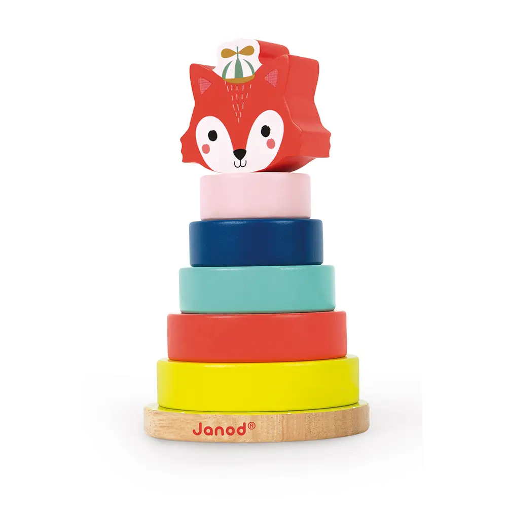Baby Forest Fox Stacker Toy