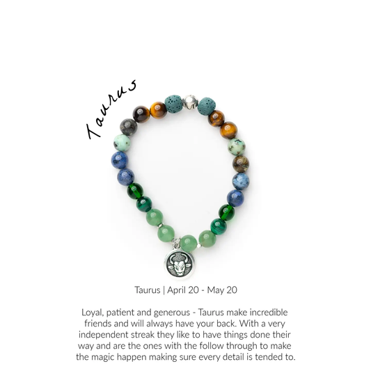 Taurus Gemstone Bracelet