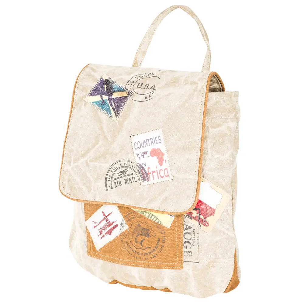 Canvas Country Patch Backpack